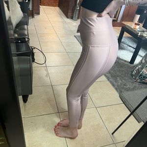 light pink (mauve) gym leggings
